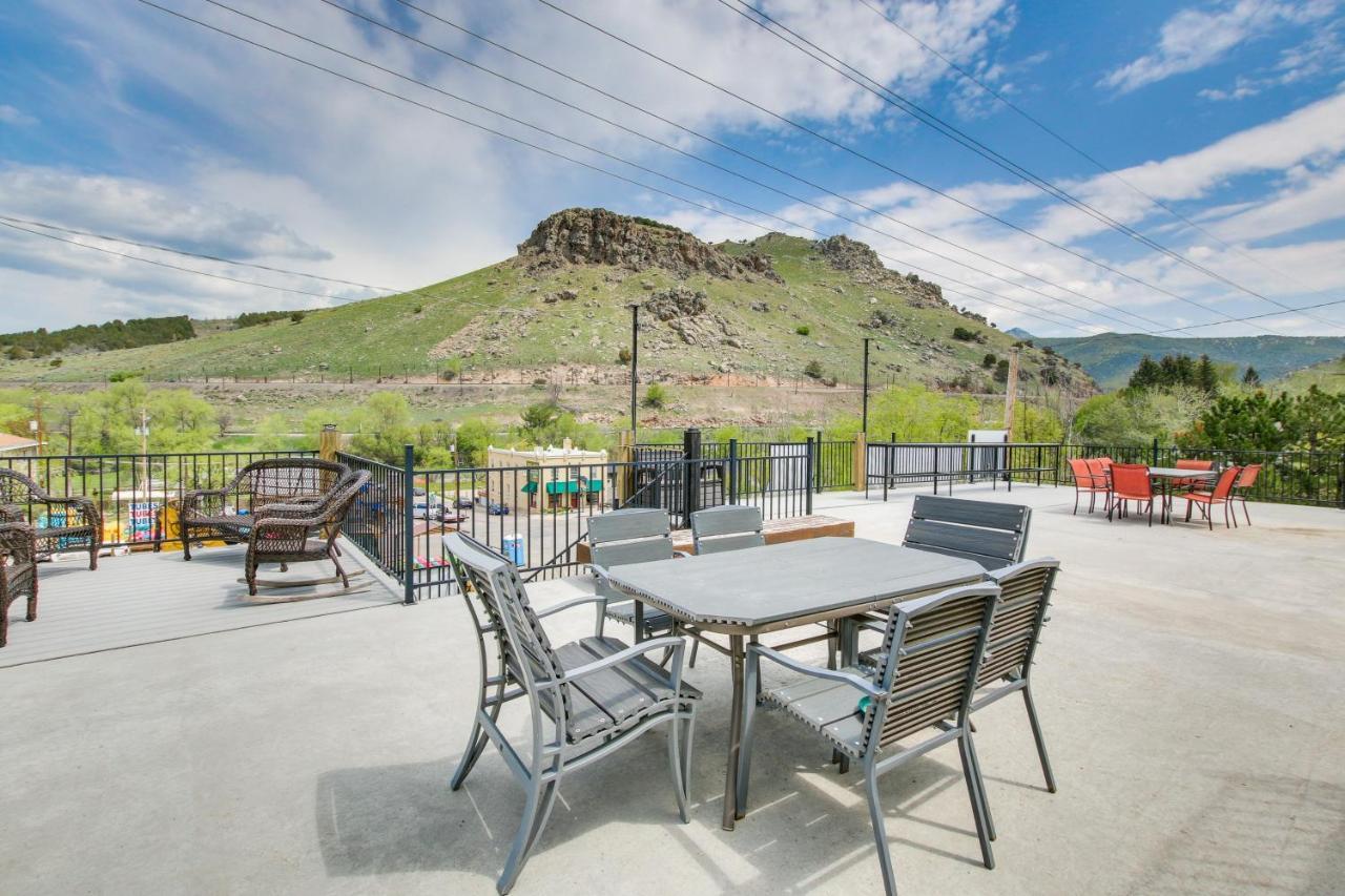 Central Lava Hot Springs Studio With Deck And Views! Экстерьер фото