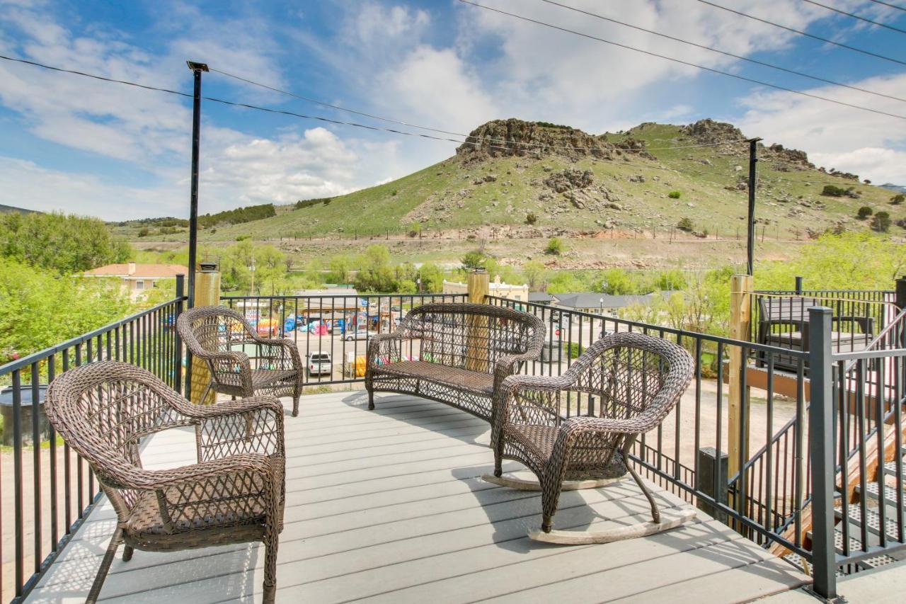 Central Lava Hot Springs Studio With Deck And Views! Экстерьер фото