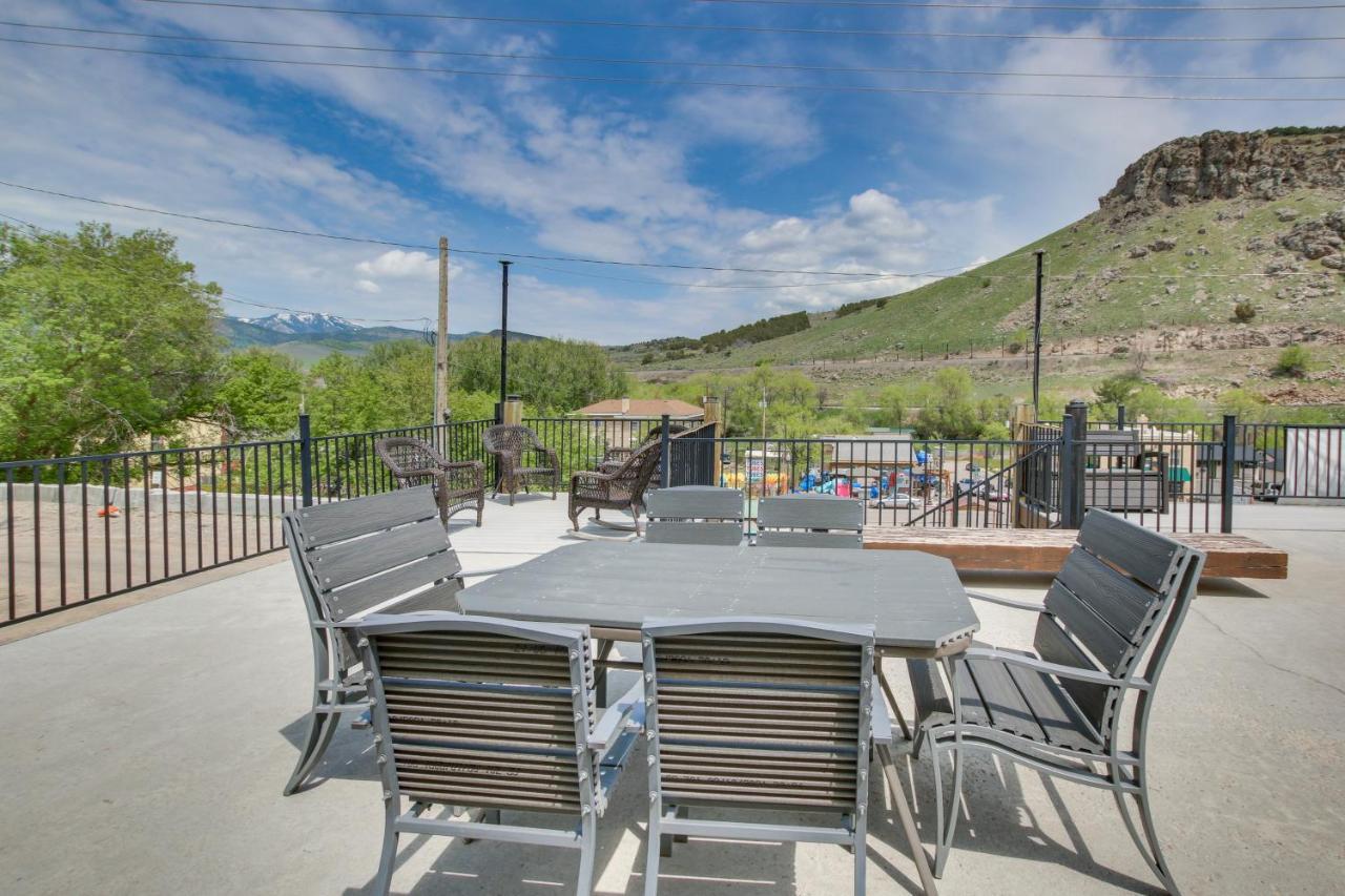 Central Lava Hot Springs Studio With Deck And Views! Экстерьер фото